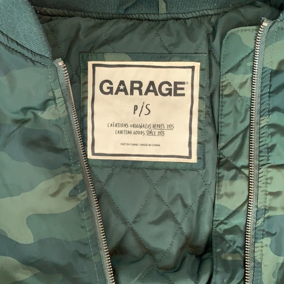 Camo Bomber Jacket - Picture 2 of 4